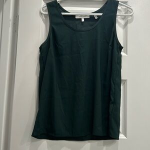 Sleeveless dark green top. NWOT. Bought from Amazon but didn’t return in time.